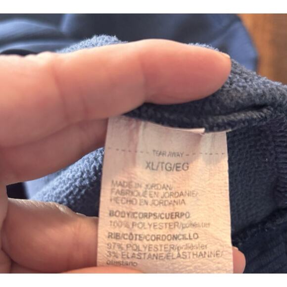 Under Armour Quarter Zip Mens XL Therma Fit Pullover Blue Fleece Lined Comfy 1/4 - Picture 5 of 7